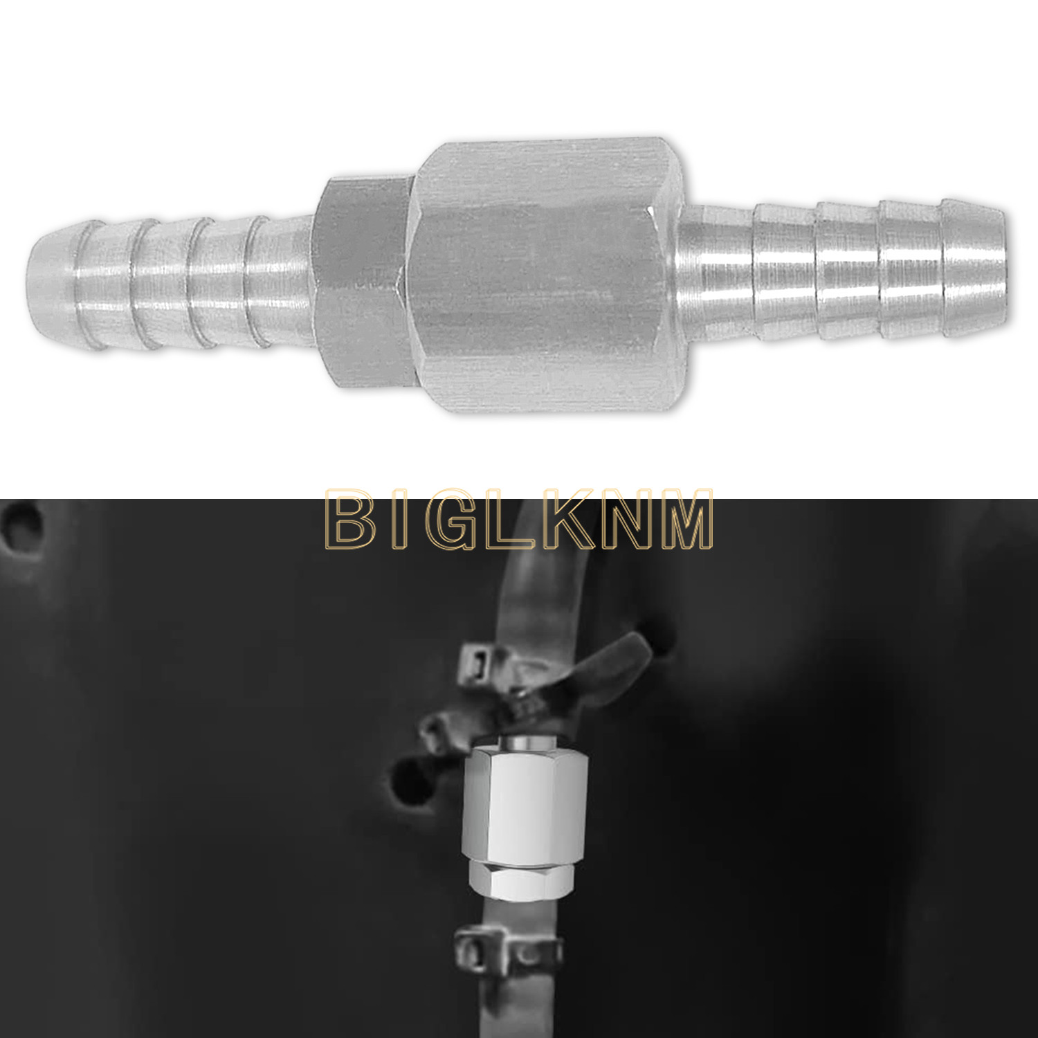 Stainless Steel Fuel Tank Breather Rollover Valve For Kawasaki KRX 1000 2020-21