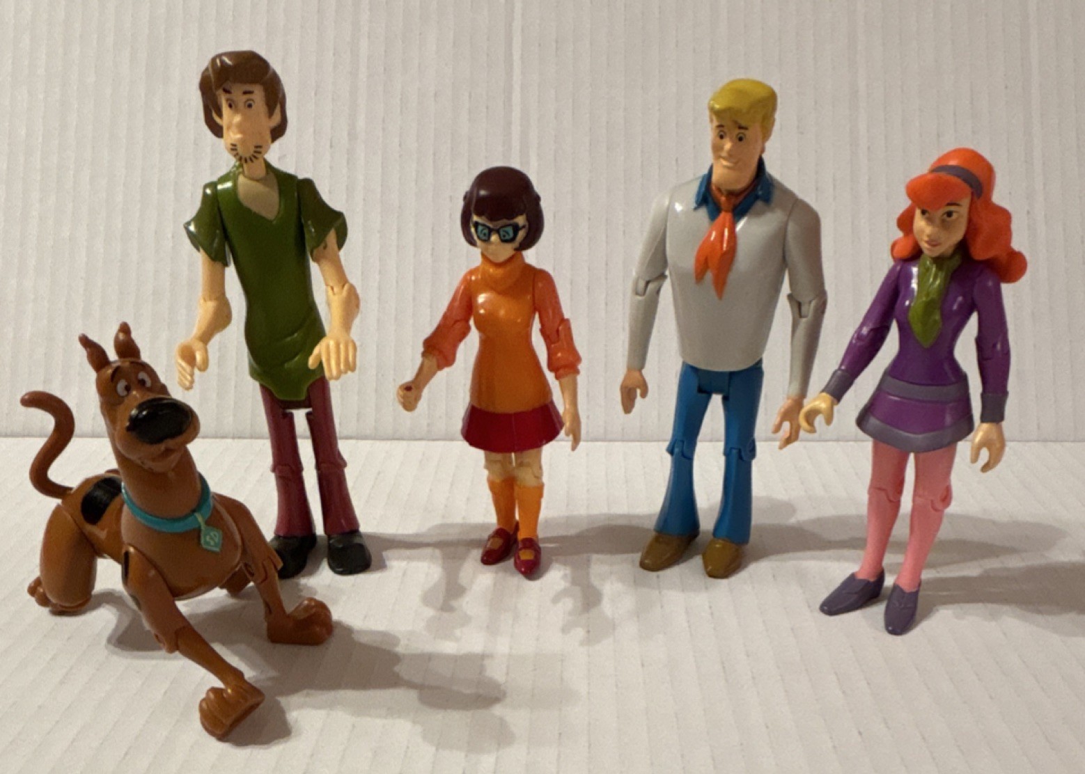 Scooby-Doo Articulated Figures Mixed Lot 10 Pack Scooby Shaggy Velma Daphne Fred