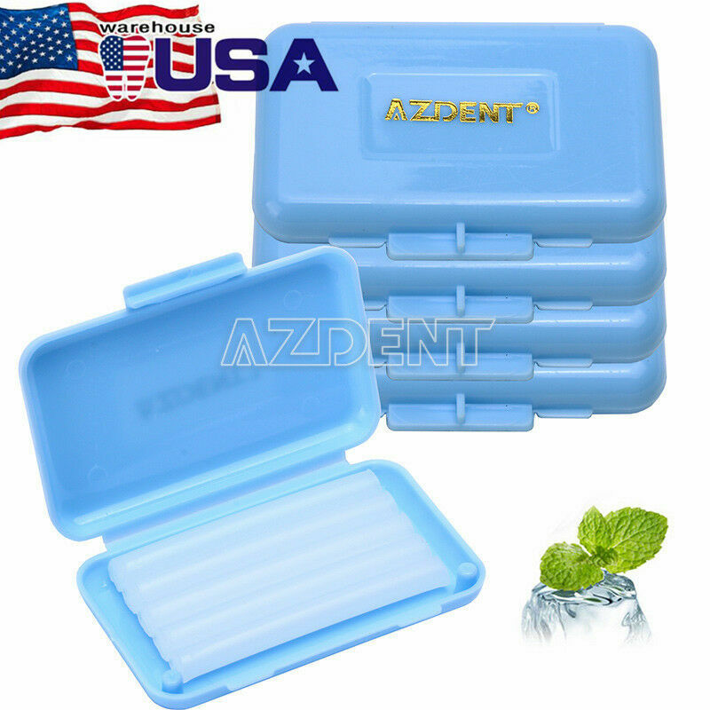 50X Dental Orthodontic Ortho Wax Blue-Mint Scent For Braces Gum Irritation
