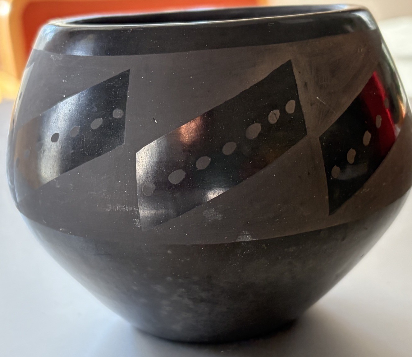 Vintage San Ildefonso Pottery Jar Juan & Tonita Roybal (1892-1945)