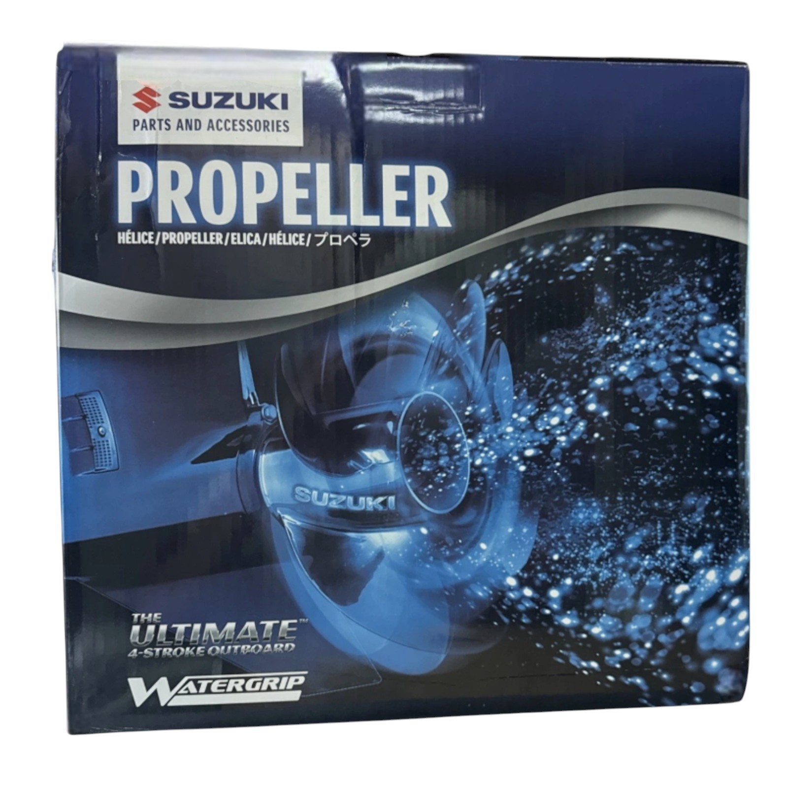 OEM New Suzuki Watergrip© Stainless Steel RH Prop (3 X 16 X 20R) 990C0-00810-20P