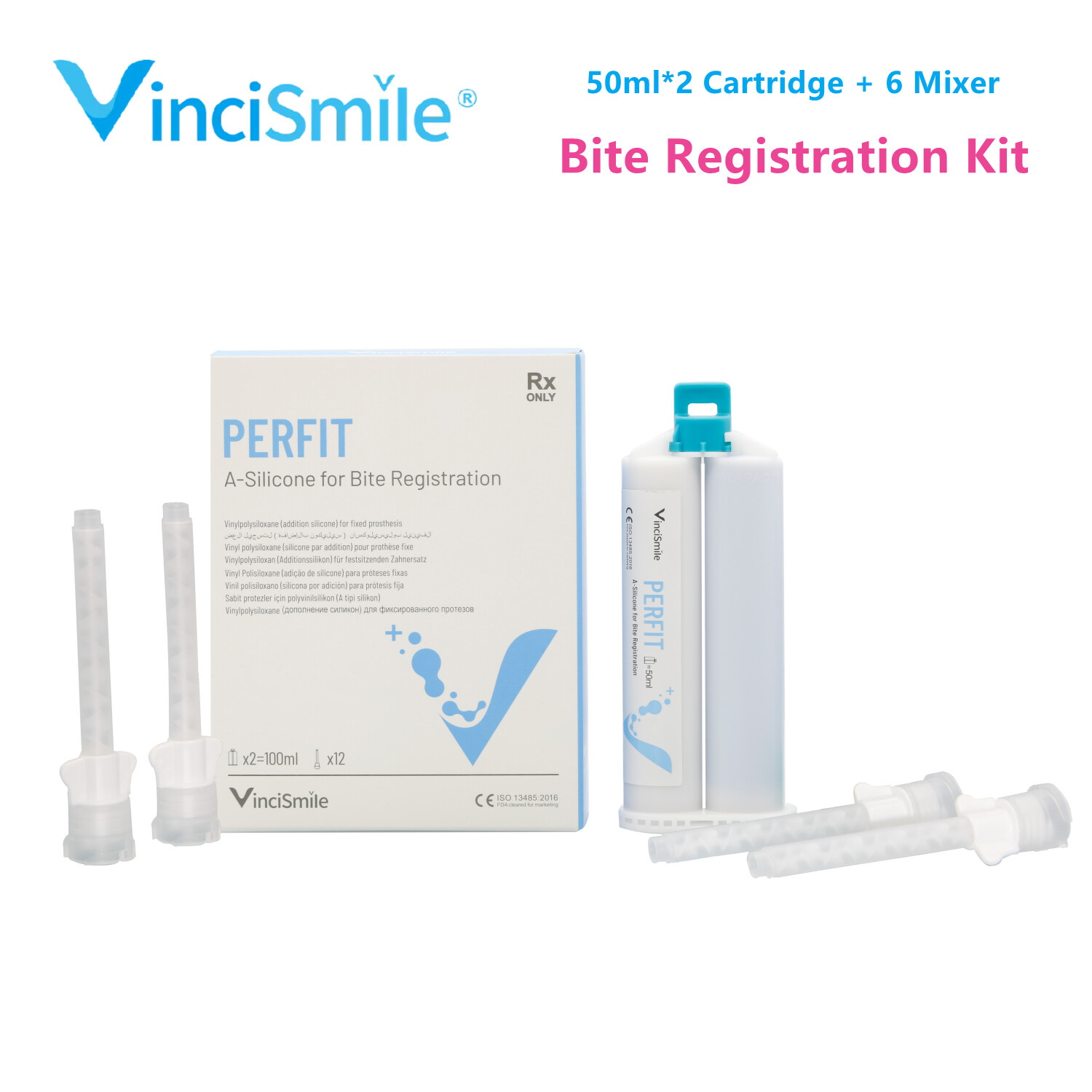 VPS Dental Impression Material Putty Heavy/Regular/Light Body-Fast/Normal Set