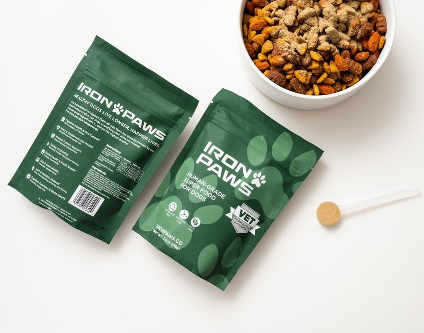 Iron Paws Daily Human-Grade Superfood For Dogs Bag EXP 05/27