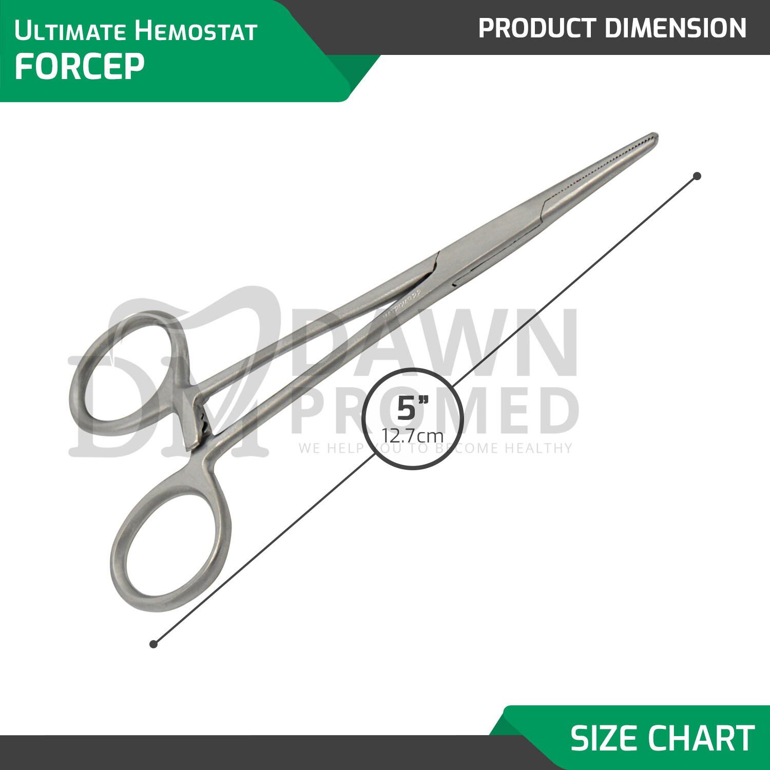 6 Pc Mosquito Hemostat Forceps 5" Straight Set Surgical Fishing Plier German Gr