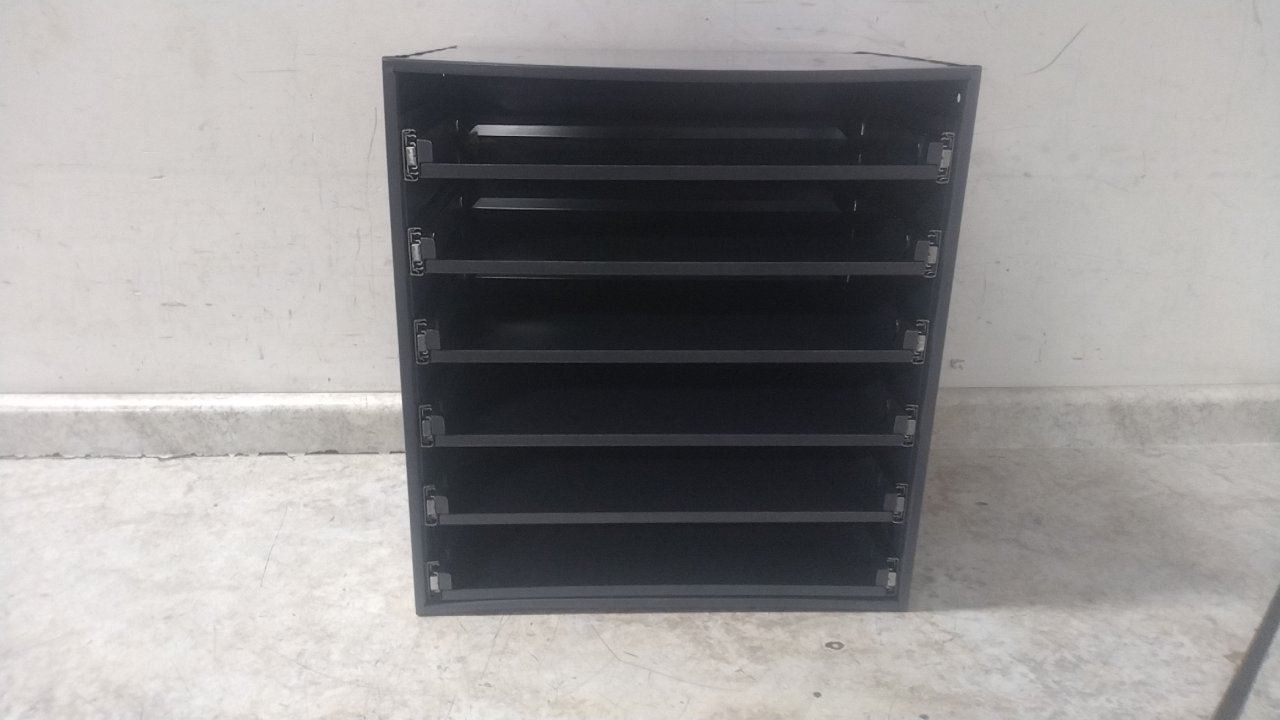 Durham Mfg 321B-95 6 Slot Heavy Duty Slide Rack