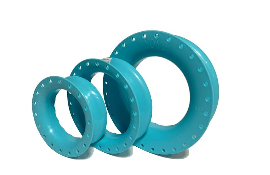 Hand Reel Cuban YOYO With Hook Keeper Aqua Blue