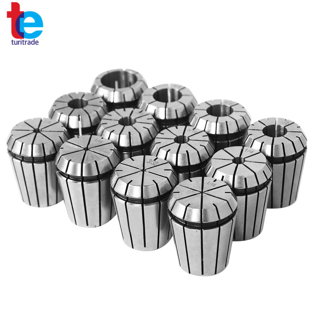 14-Pieces ER-32 NMTB 40 Spring Collet Chuck Set Accuracy to .0005"