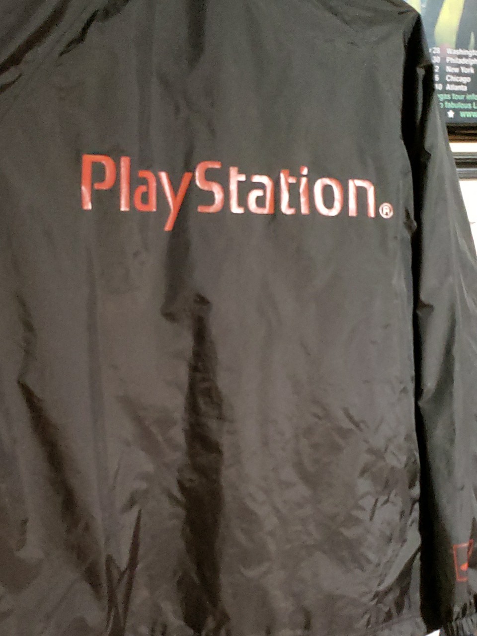 OZZFEST 2006 STAFF ONLY LARGE RAIN/WINDBREAKER(PLAYSTATION SPONSOR RARE Vintage