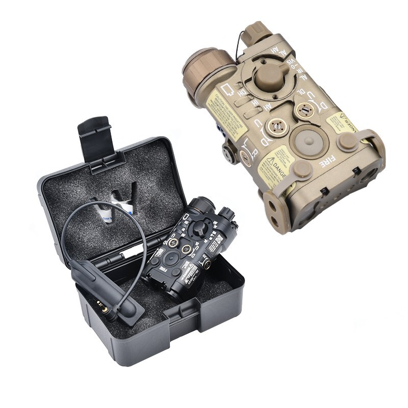 WADSN Tactical Metal NGAL Red Green Dot Laser Sight IR Ray Hunting Weapon Laser