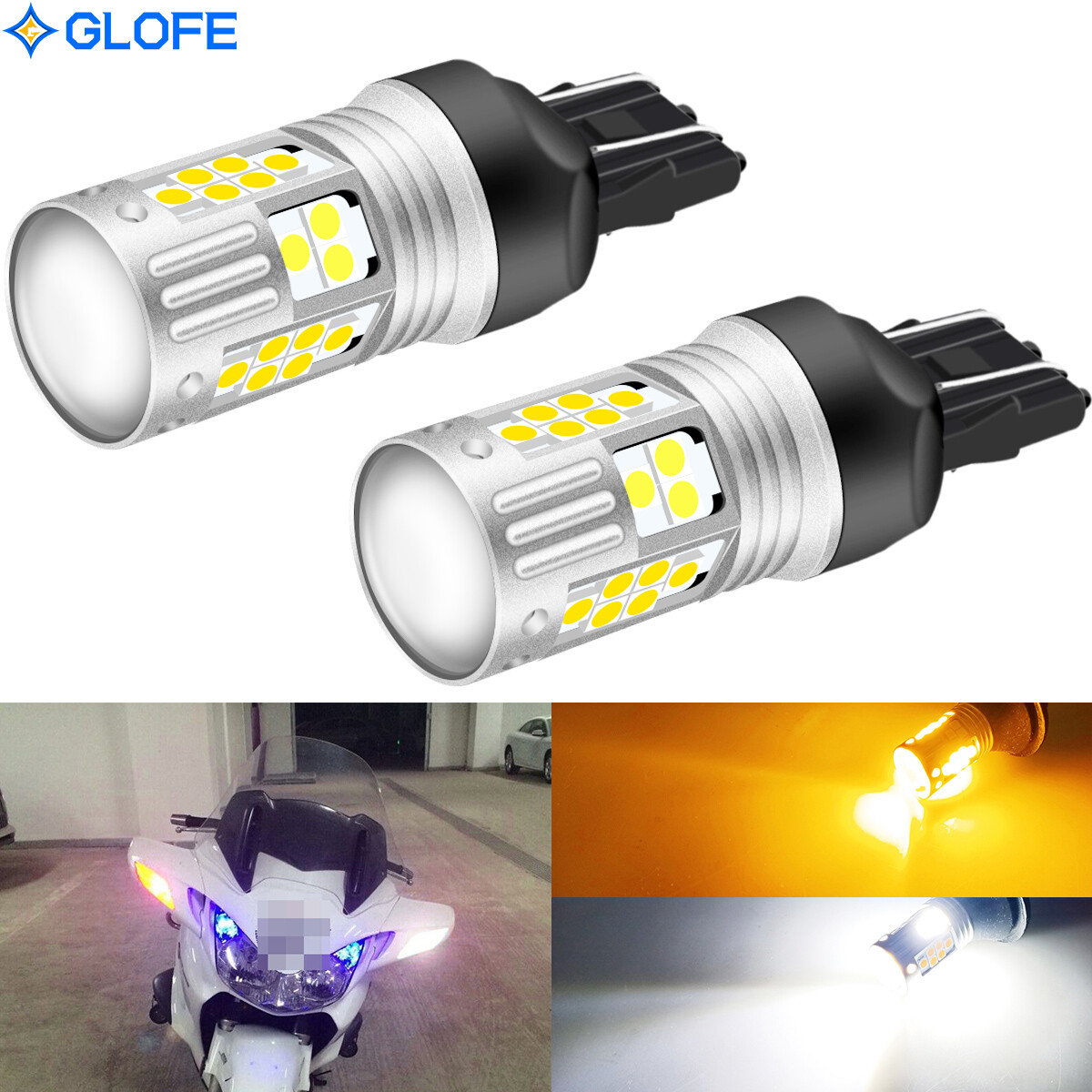 Switchback LED for 2002-2014 Honda ST1300 Turn Signals w/ Daytime Running Lights