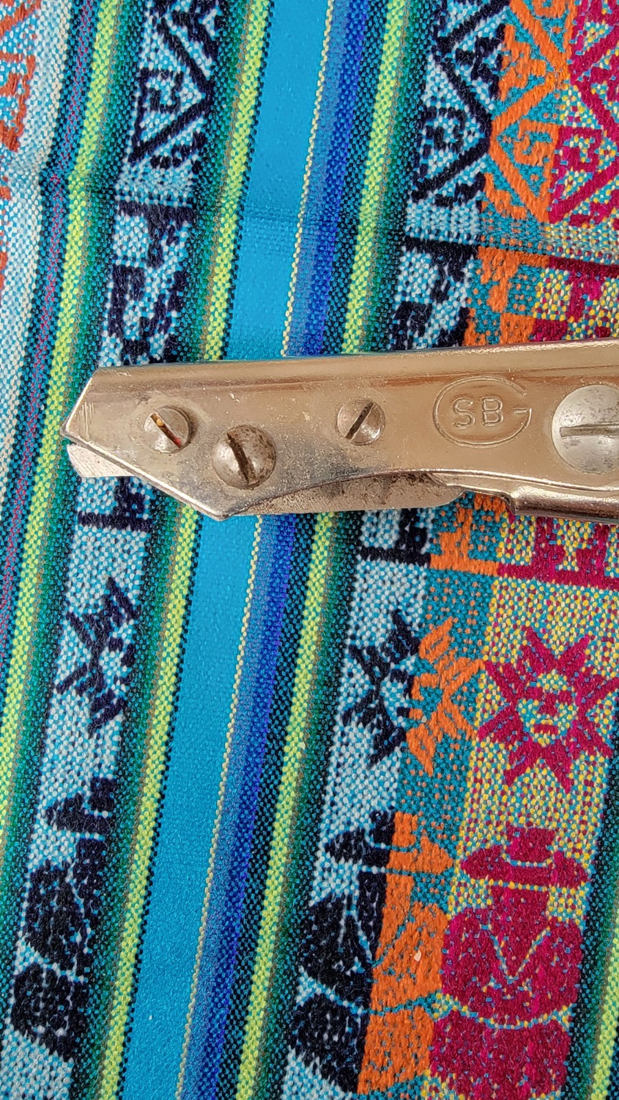 Vintage TIN Snips NIBBLER SHEARS SNIPS SBG EDMA - France 🔥