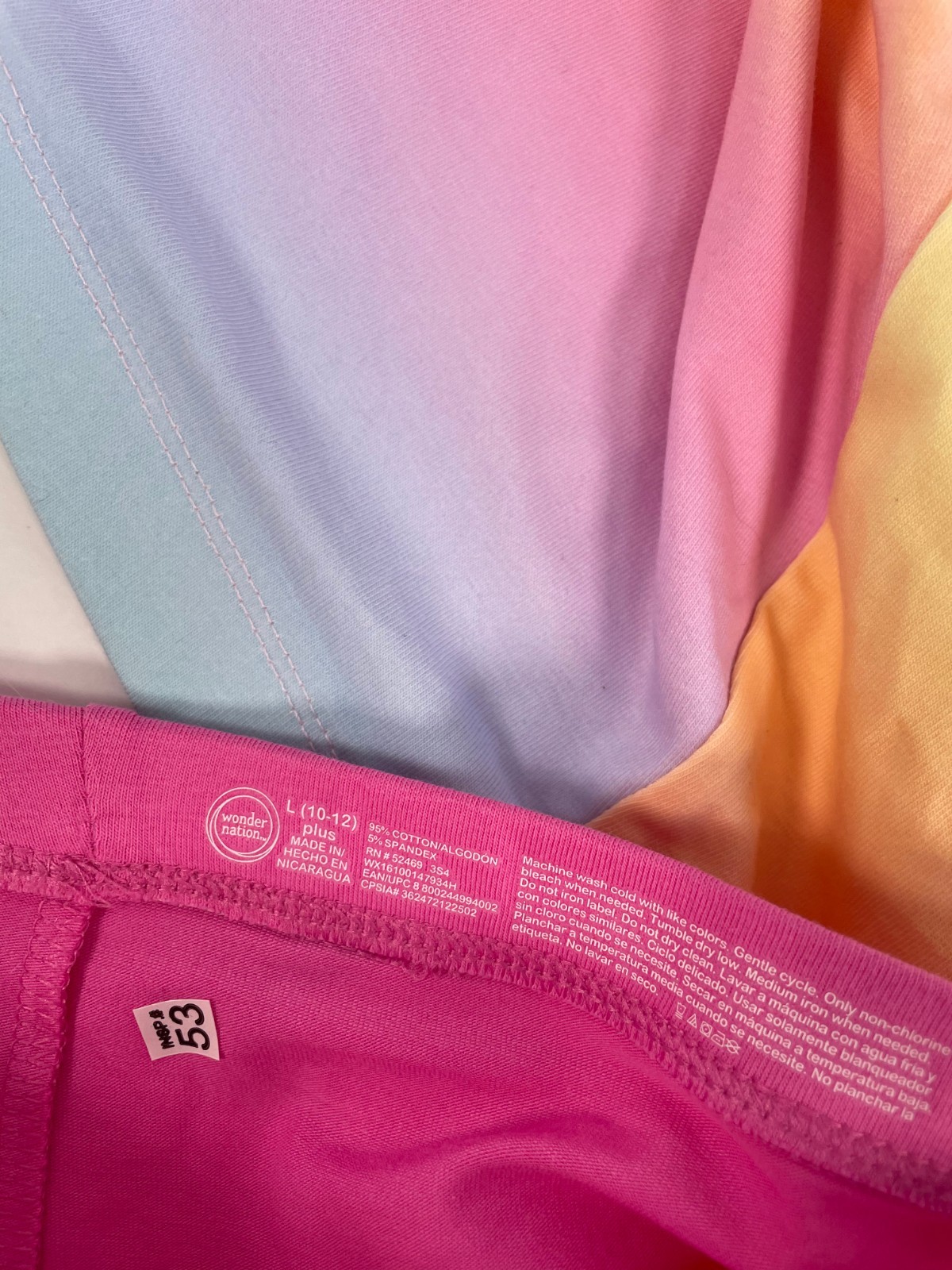 Lot of 3 - Girls Clothing: 2 pcs Shorts Size L Plus, 1 pcs Carter's Blouse Size