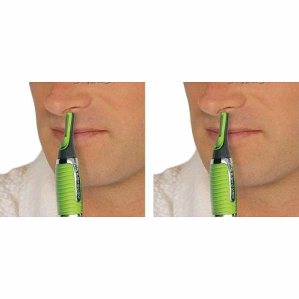 Hot Men Nose Ear Face Neck Eyebrow Hair Mustache Beard Trimmer Shaver Clipper