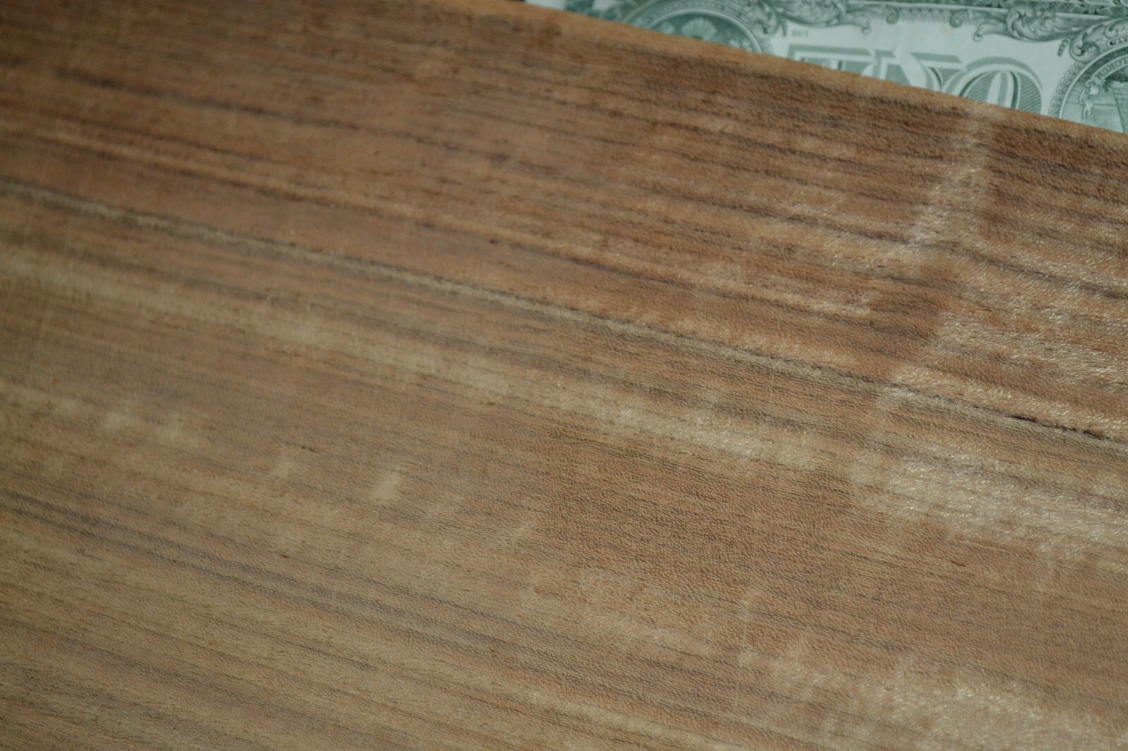 Shedua Raw Wood Veneer Sheet 9.5 x 39 inches 1/42nd BLEMISHED M4674-32