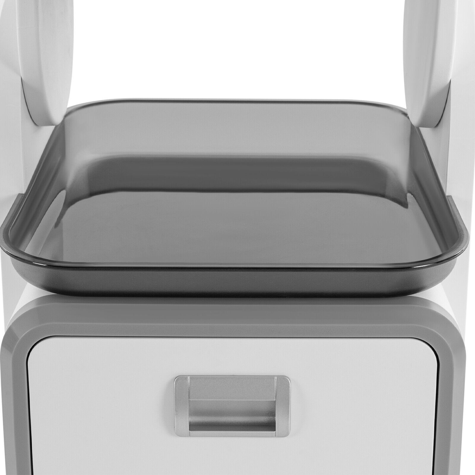 Dental Cabinet Mobile Cart 2 Drawers Stainless Steel Storage Cabinet with wheels