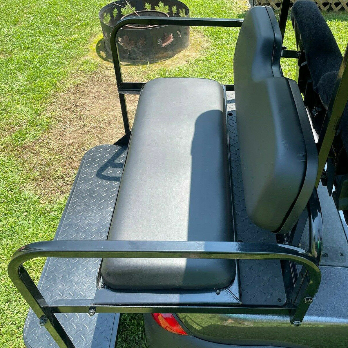 Flip Flop Rear Seat Cushion Kit Folding For 2004-up Club Car Precedent Golf Cart