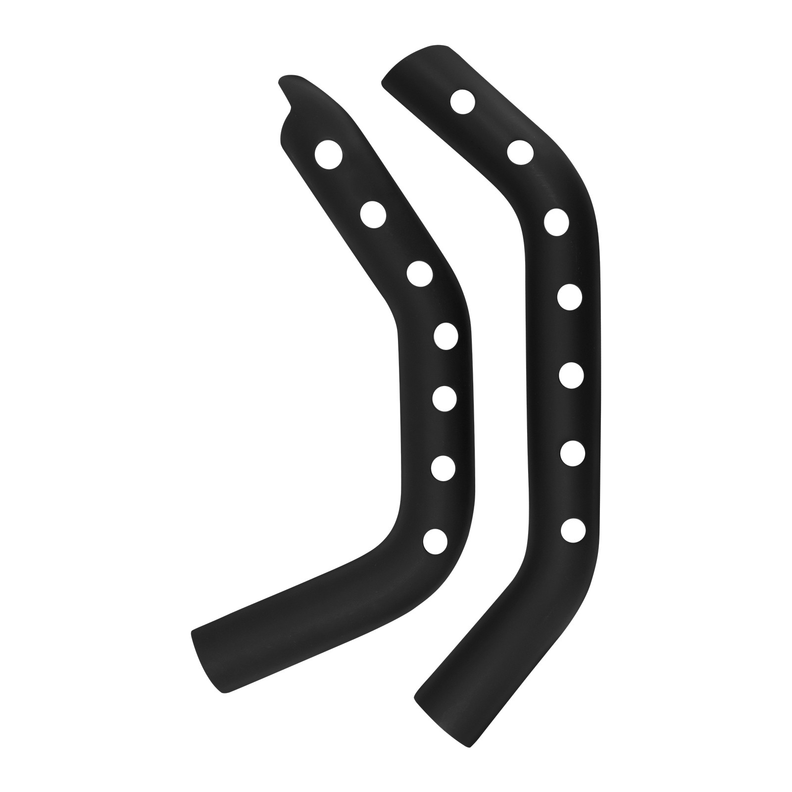 Exhaust Header Cover Pipe Heat Shields Black For Harley Sportster XL883 2004-up