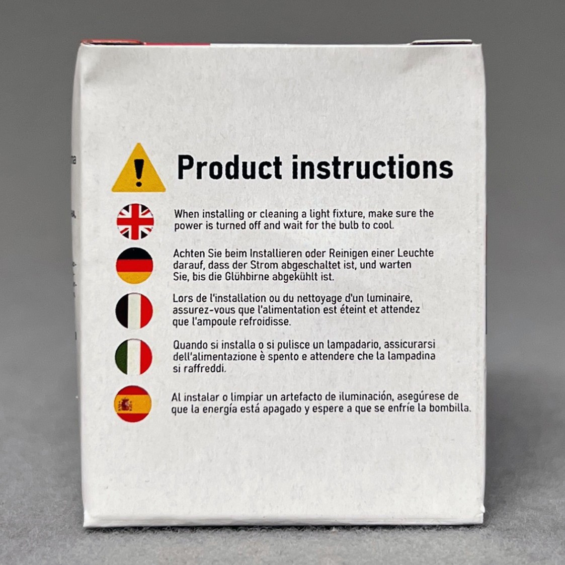 ECO HALOGEN BULBS Box Of 6 (MR16) 12V/50W 2700k WARM WHITE Dimmable 2-Pin GU5.3