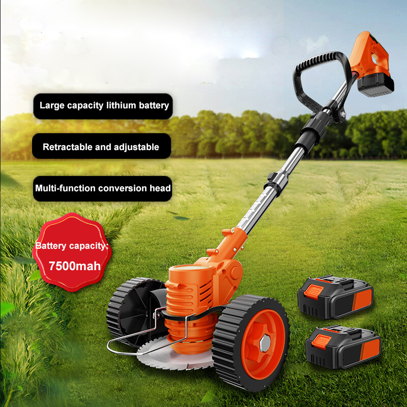 Electric Cordless Weed Lawn Eater Edger Yard Grass String Trimmer Cutter Mower