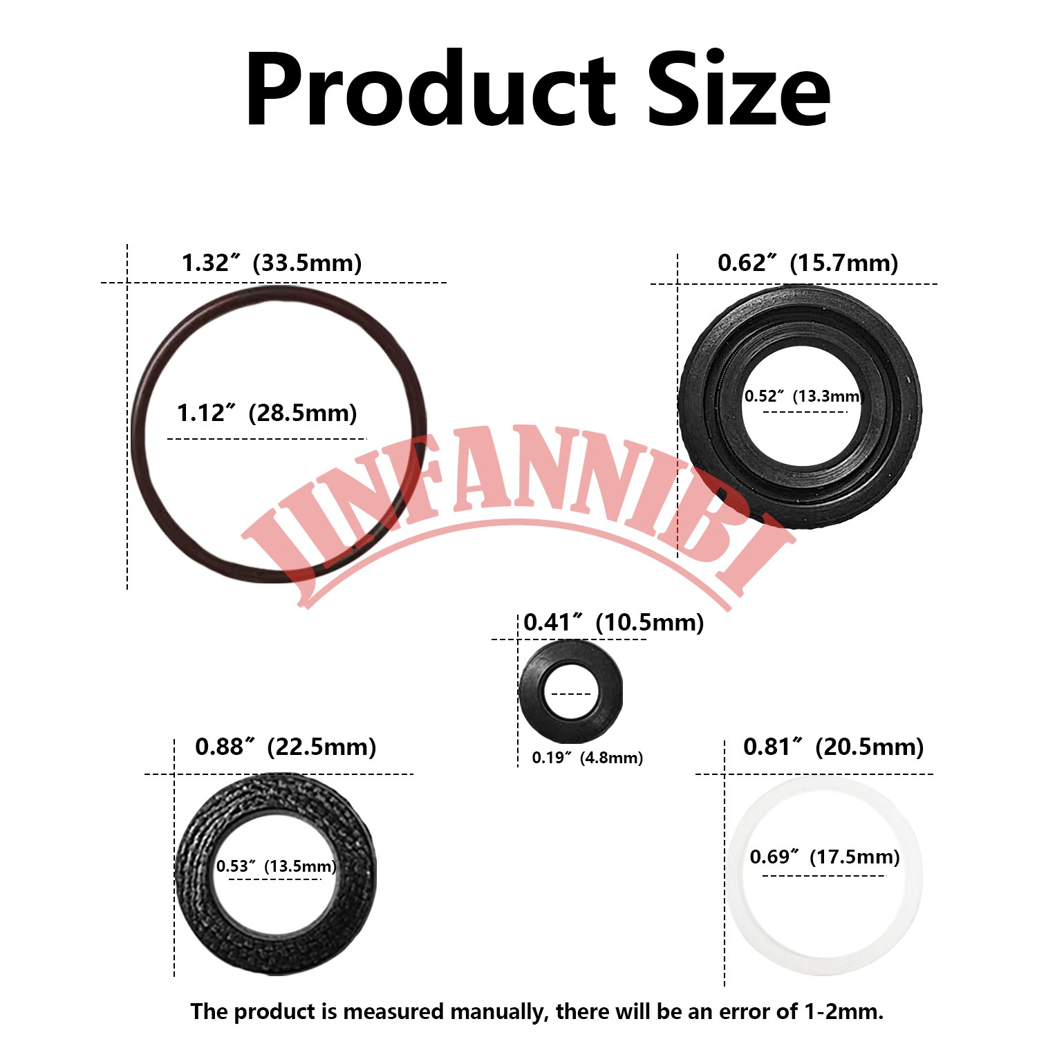 34262 Seals Rebuild Kit Fits Cat Pump 66DX 6DX Pressure Washer Pump 6DX35G1I