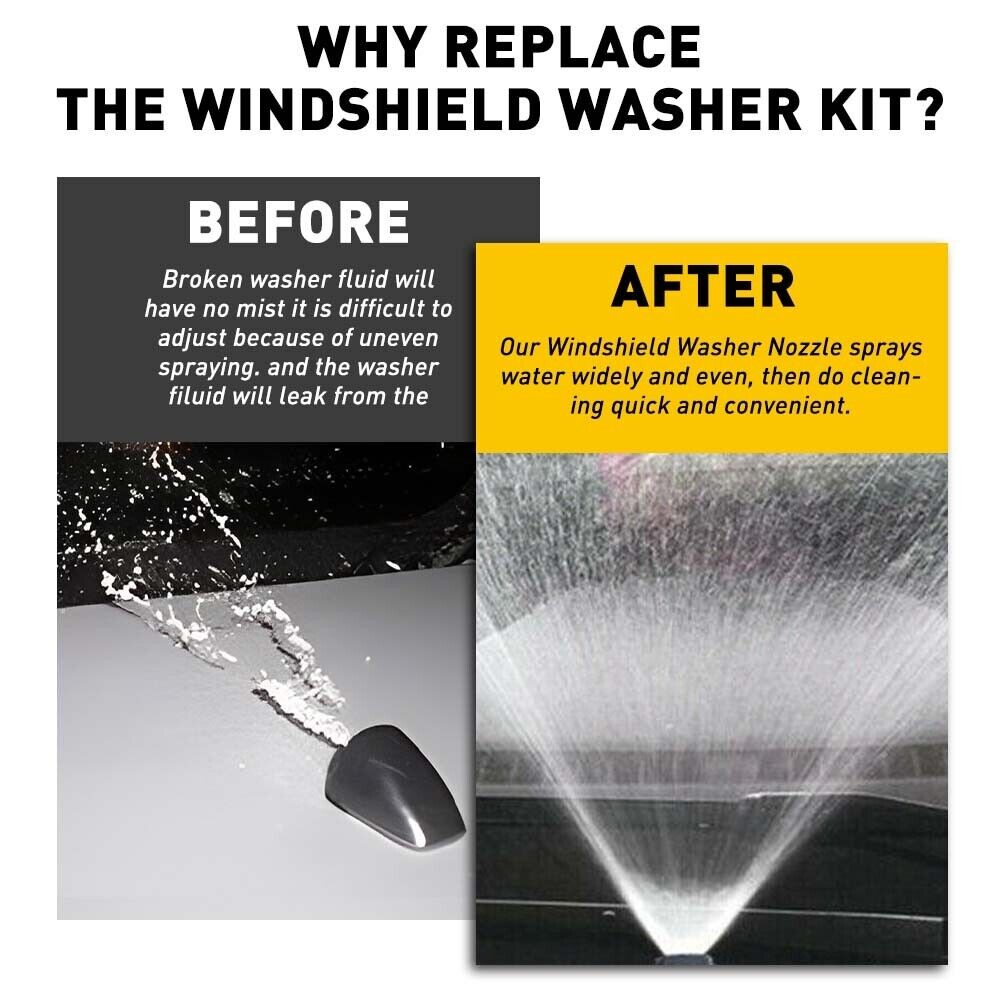 Windshield Washer Squirter Nozzle Spray for Chrysler Dodge Ram 4805742AB USA