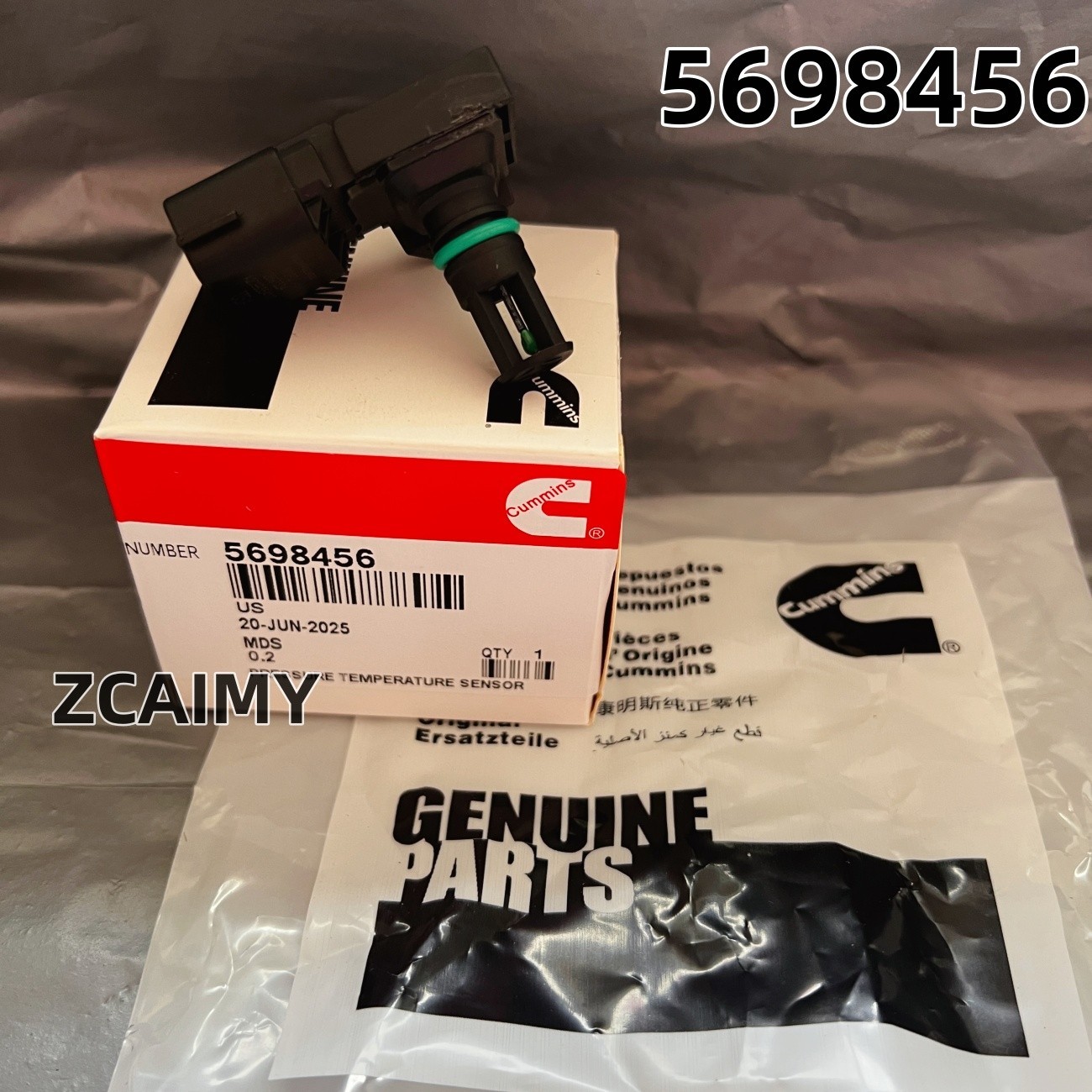 Cummins 5698456 Pressure Temperature Sensor 2897334 2897334NX OEM NEW