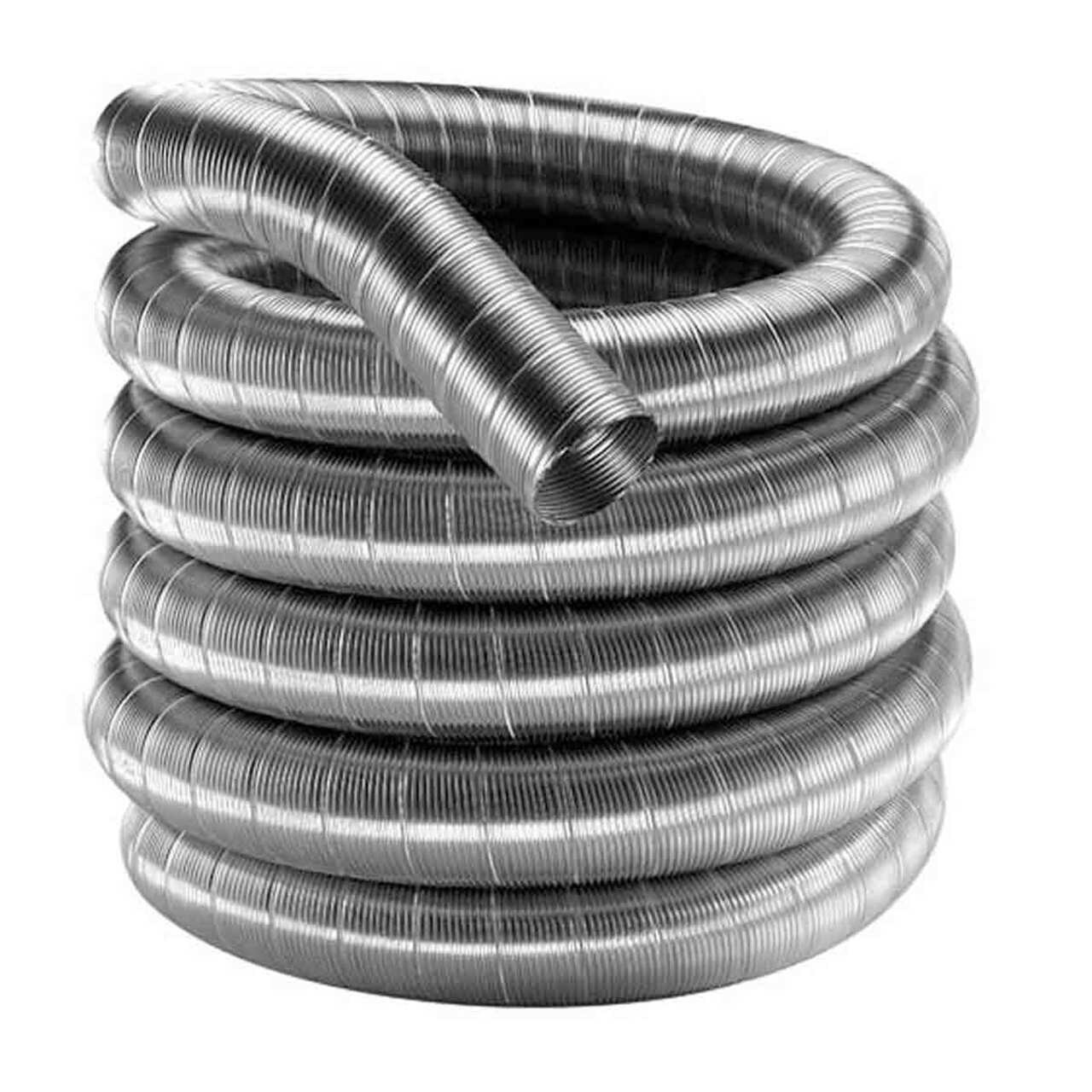 DuraVent  3DFA-35 DuraFlex Flexible Chimney Liner, 3 in diameter x 35 ft L