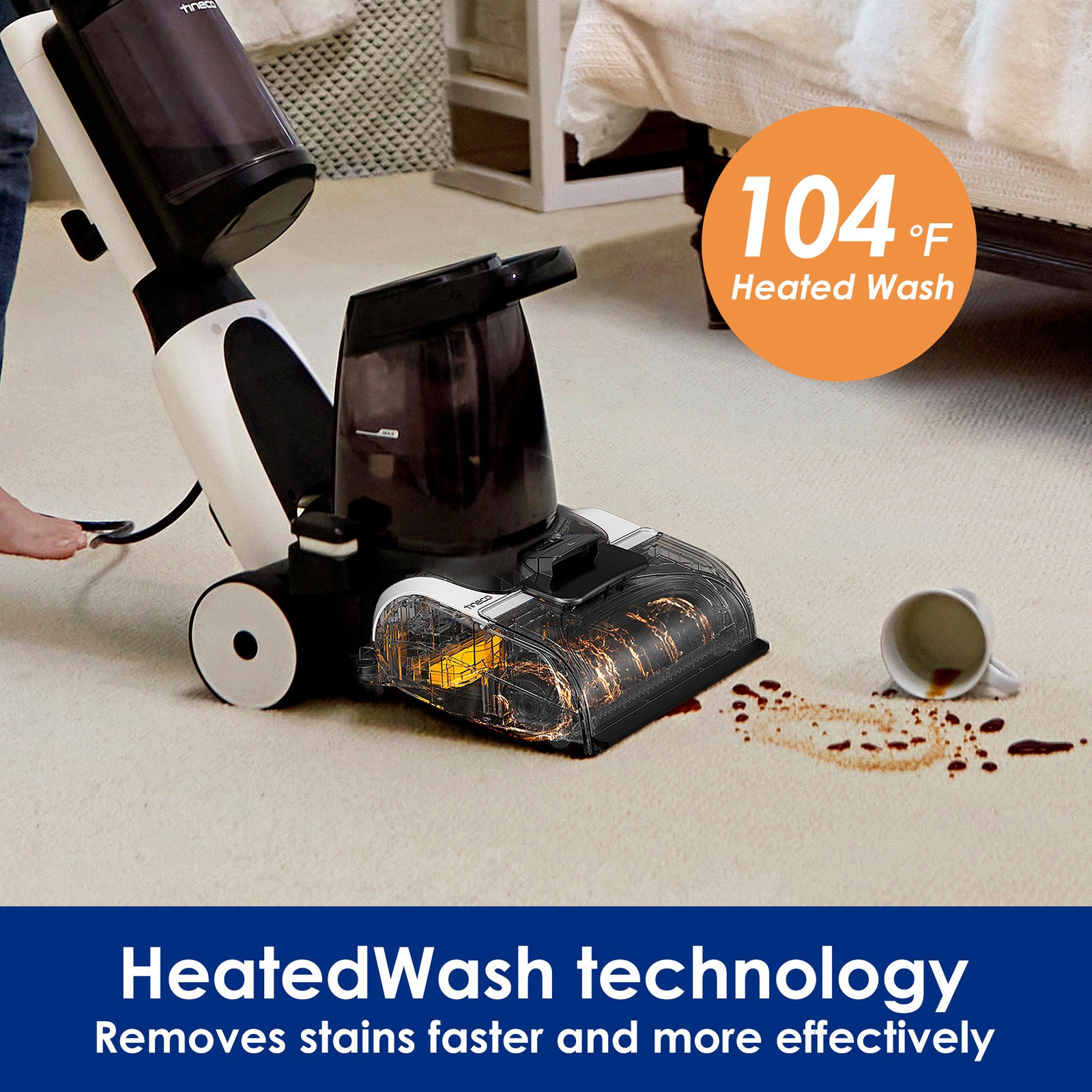 Tineco CARPET ONE Smart Carpet Cleaner & Upholstery Spot Cleaner