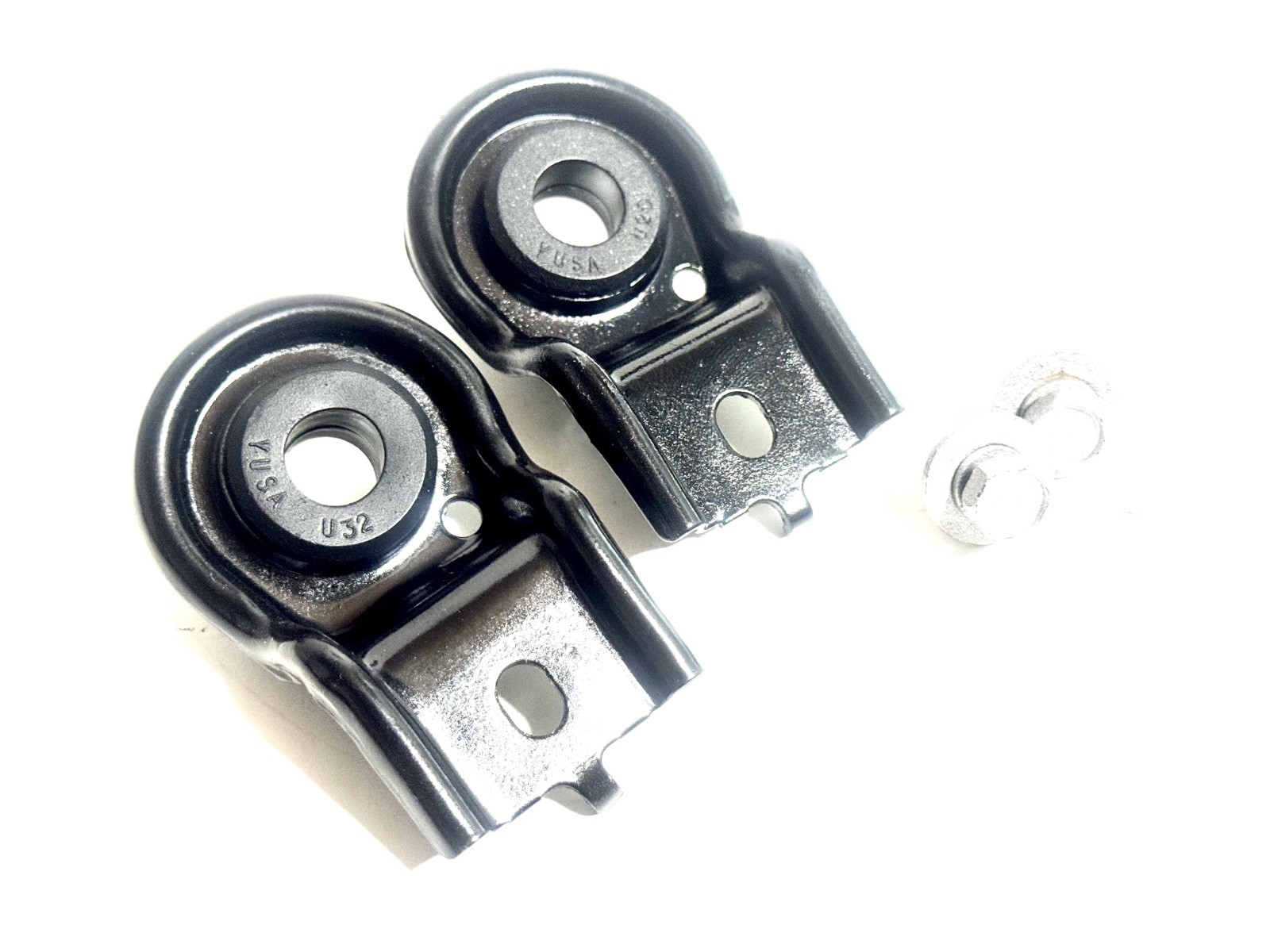 98-07 Honda Accord 98-04 Odyssey Radiator Top Mount Brackets Pair OEM