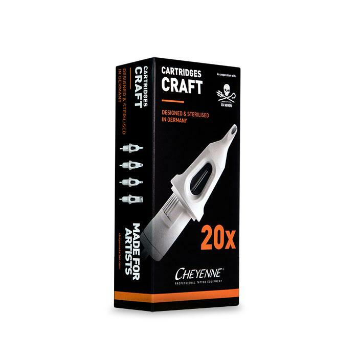 Cheyenne ORIGINAL Craft Tattoo Needle Cartridges Box of 10/20x Box