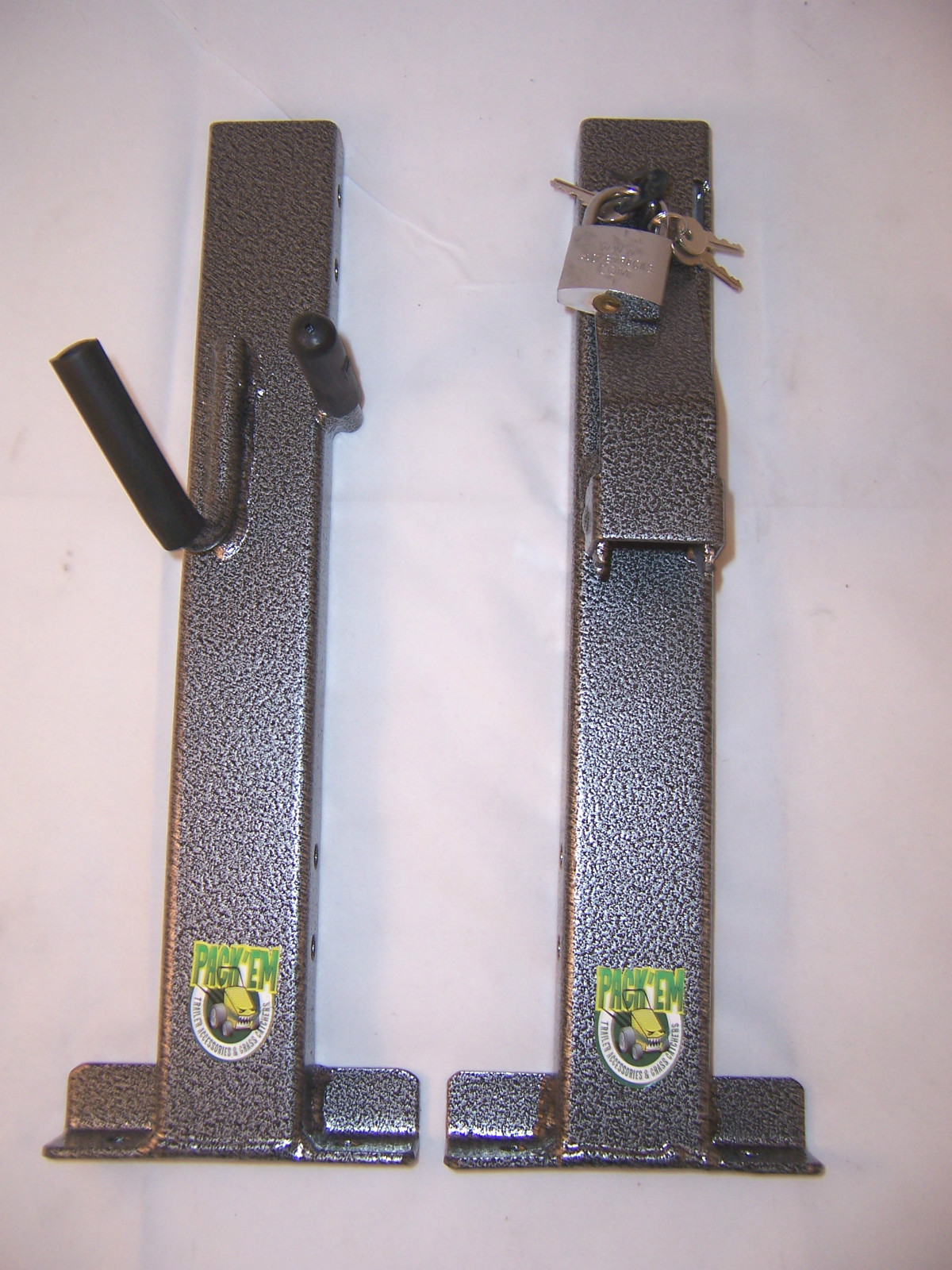 Lockable OPEN Trailer Single Trimmer Rack Holds 1 Landscape Trimmer- PK-6S