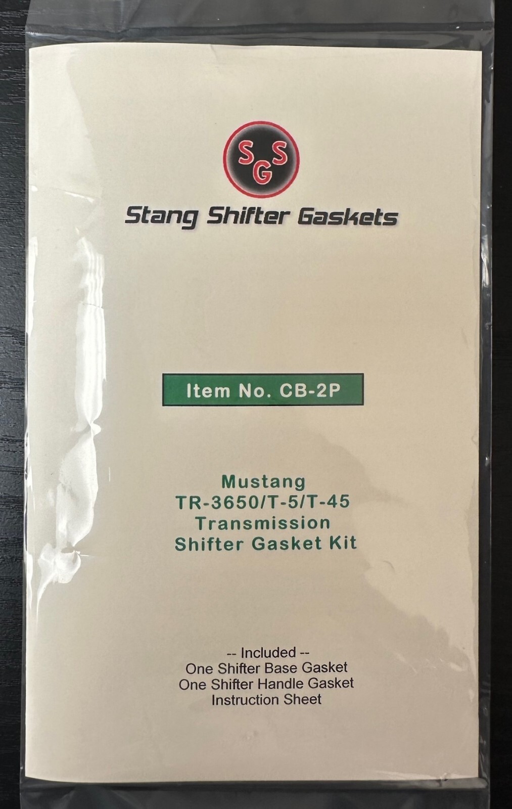 Shifter Gasket Kit For 82-04 Mustang TR3650/T5/T45 Reduces NVH! Quiets Interior!