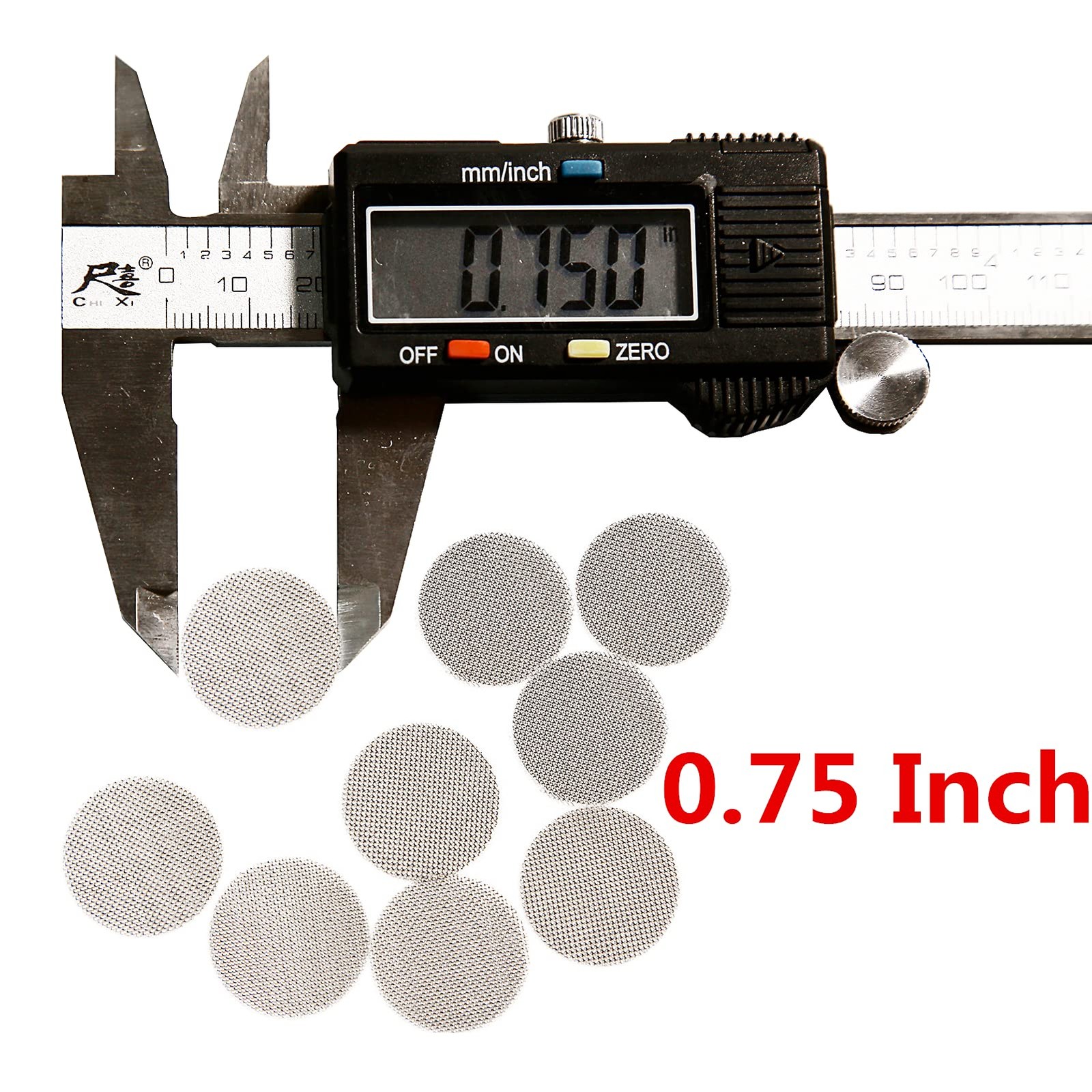 Pipe Screens Stainless Steel Screen Filters for Smoking 0.75 Inch 200 Pcs