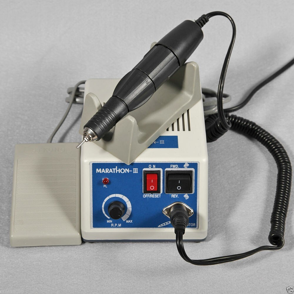 Dental Lab Marathon Electric Micromotor Polishing + 35K rpm Motor Handpiece Kit