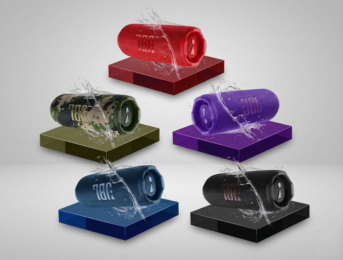 JBL Flip 7 – Durable Portable Speaker for Travel and Daily Use with all colors