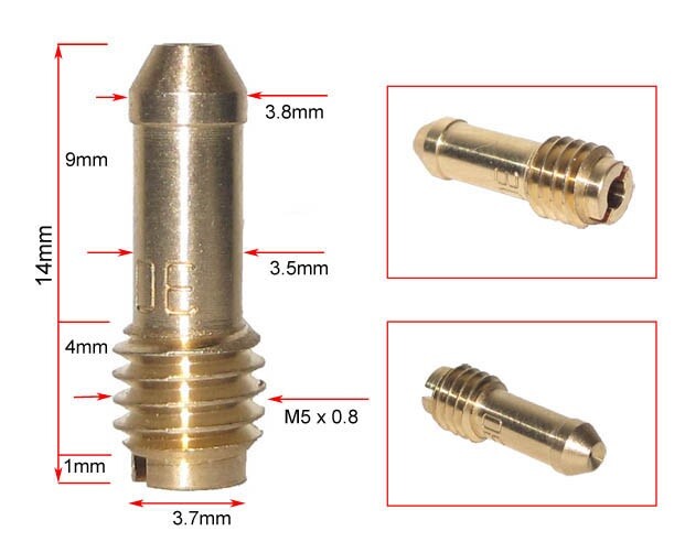 YFM 350x Jet Kit Multi Stage 1-5 Warrior 350 x 1987-04 Carburetor Pilot Main