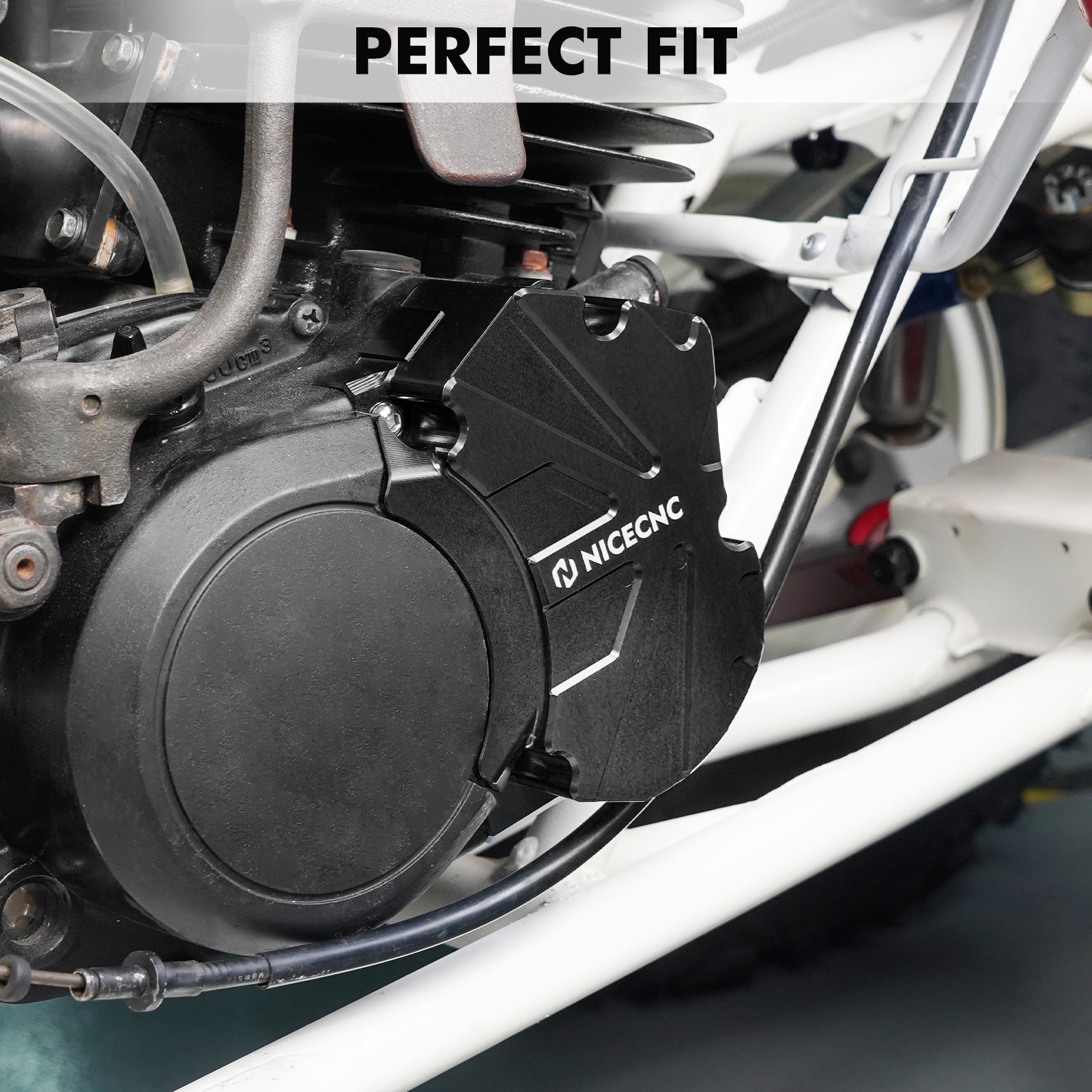 For Yamaha Blaster 200 Engine Oil Pump Cover 1988-2006 #37F-15416-00-00 Aluminum