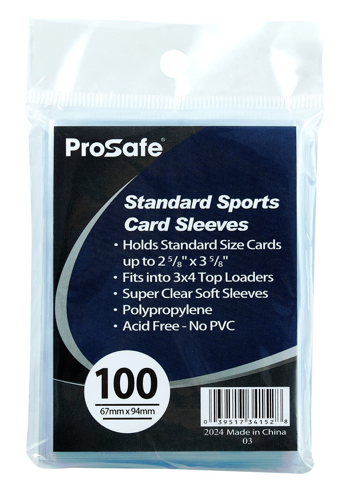 10000 Card Sleeves Protection 35pt onto Top Loader, Sports Trading Penny Sleeves