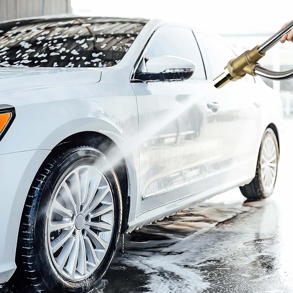 Pressure Washer Sandblasting Kit 5000 PSI Wet Abrasive Sandblaster Attachment wi