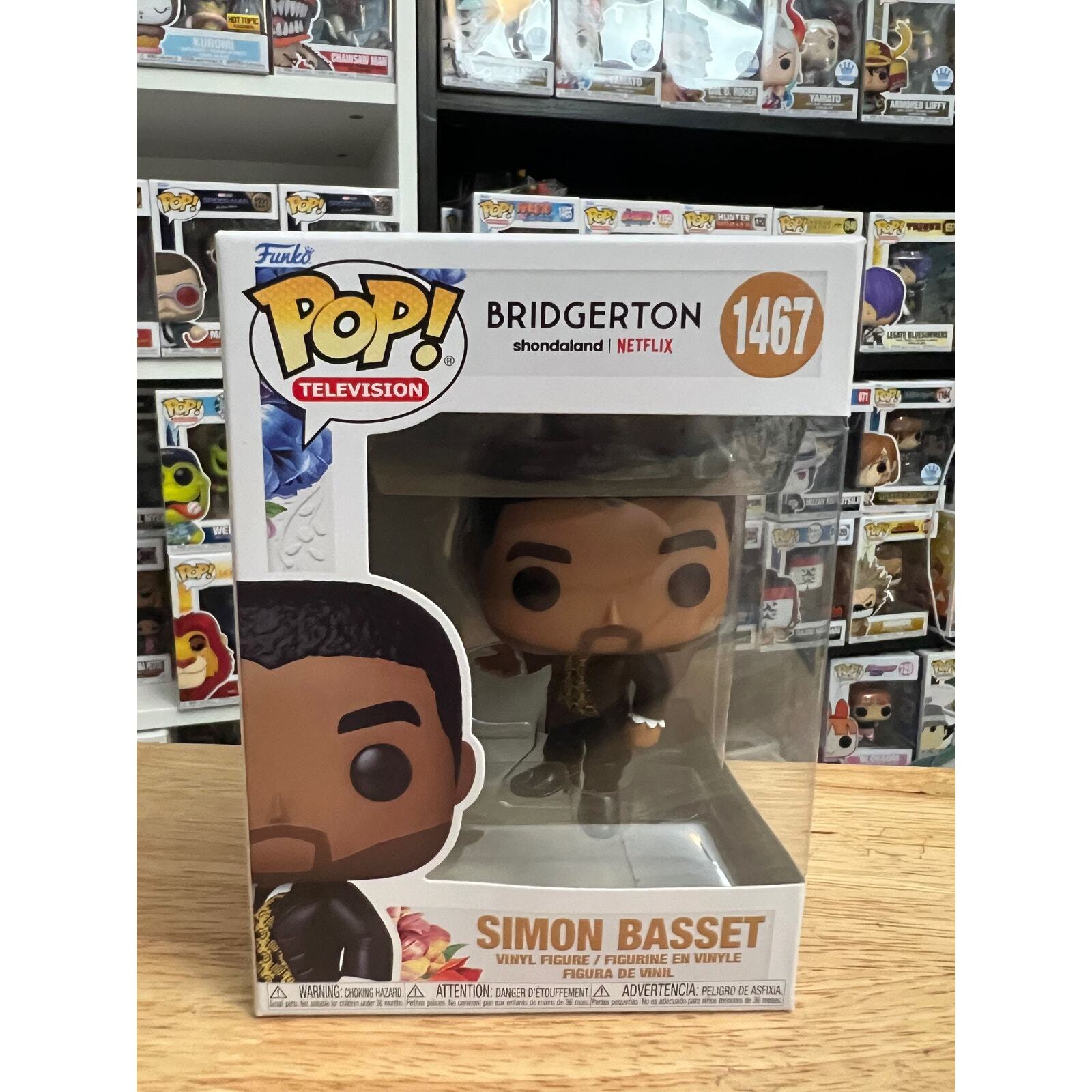 Simon Basset Bridgerton Funko Pop #1467 Television Shondaland Netflix Page