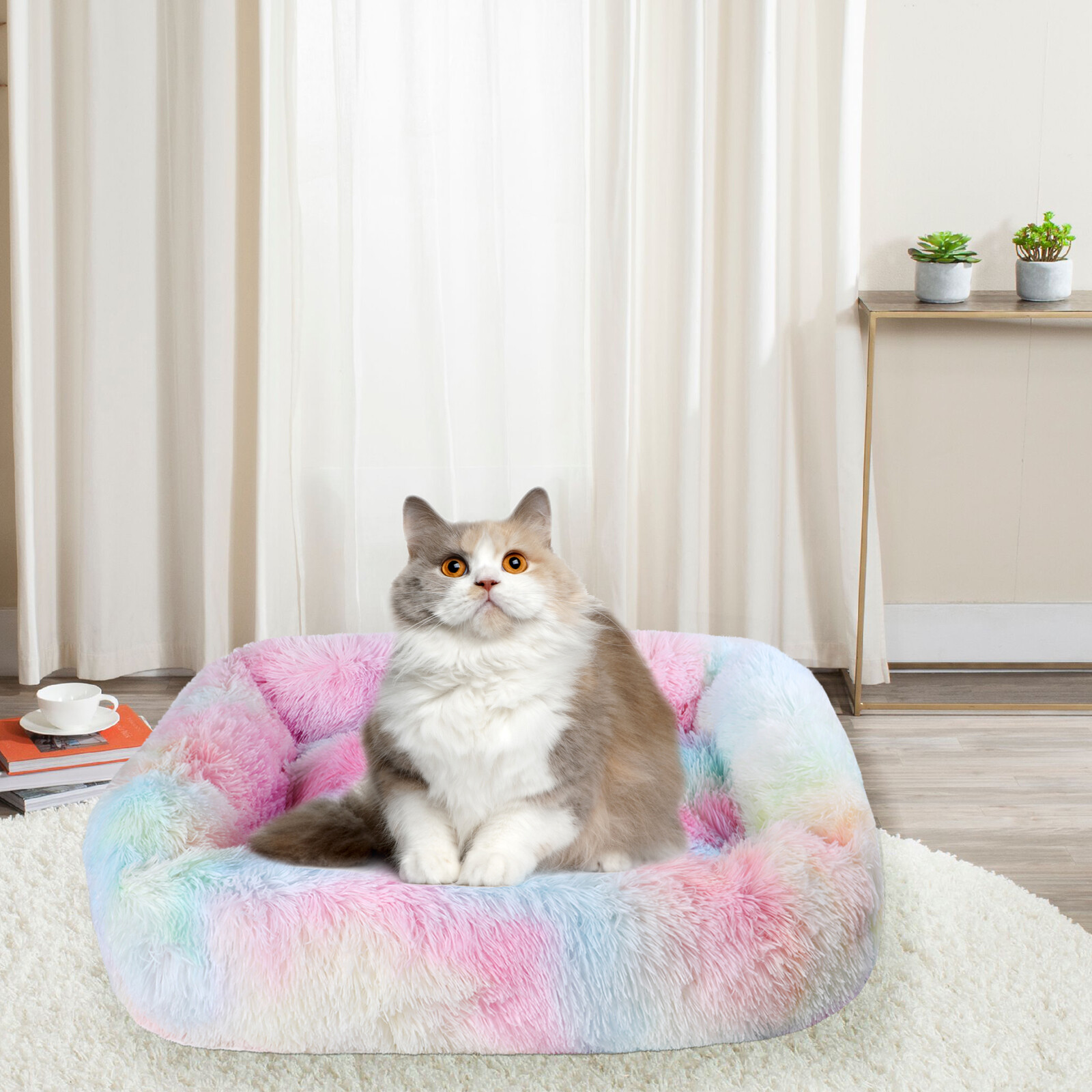 Soft Plush Orthopedic Pet Bed Slepping Mat Cushion for Small Large Dog Cat