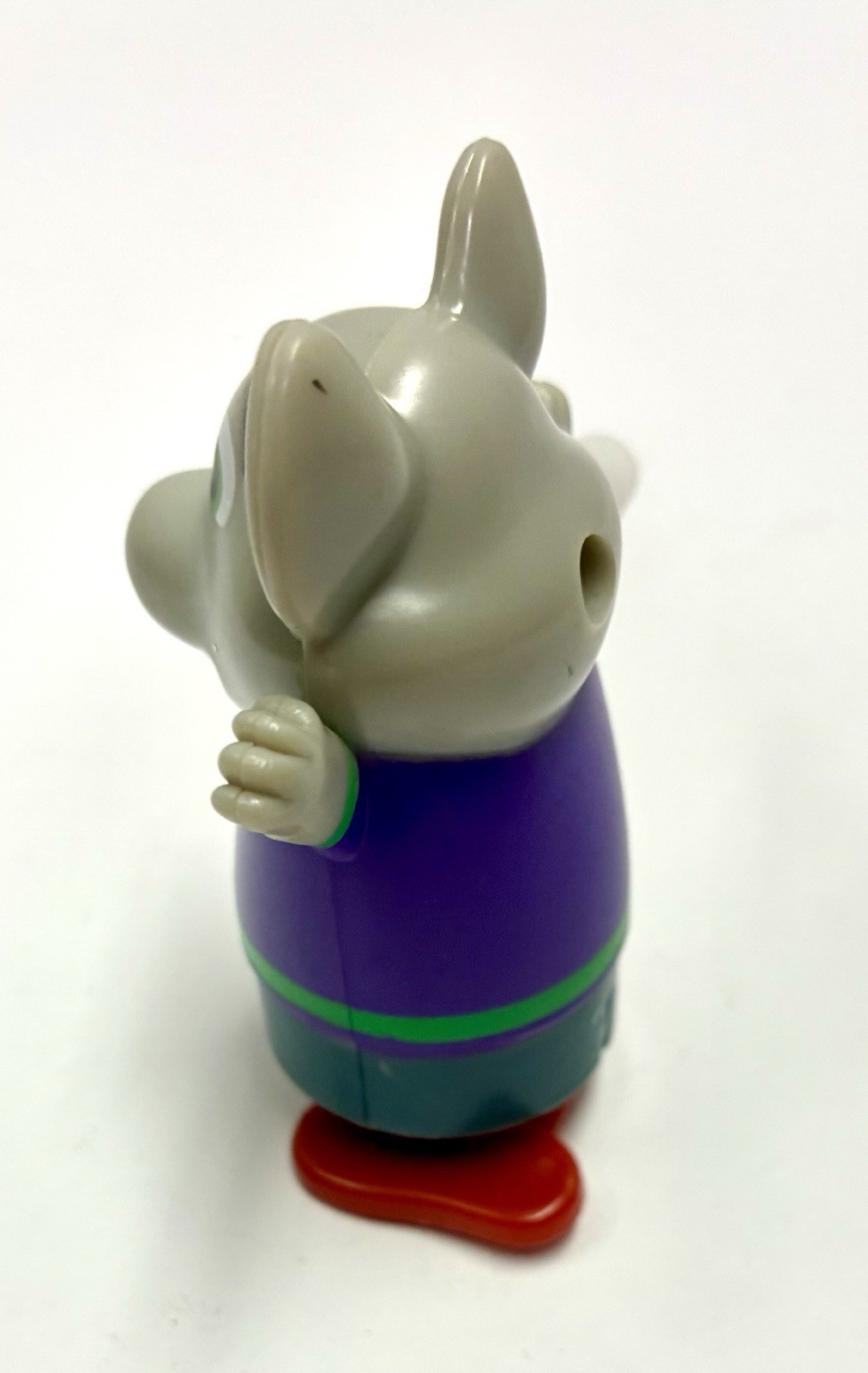Chuck E Cheese Wind Up Walking Mouse Toy WORKS Collectible Vintage FunExpress