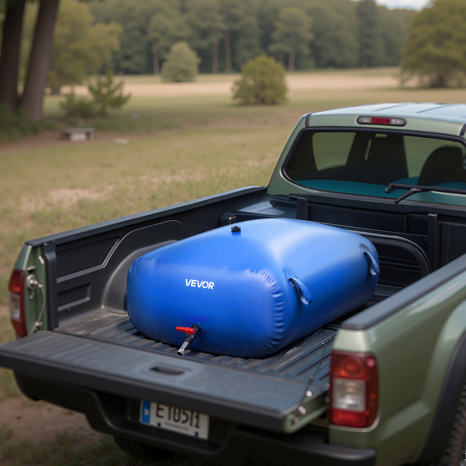 VEVOR 87.2 Gal Collapsible Water Storage Bladder 1000D PVC Water Storage Bag