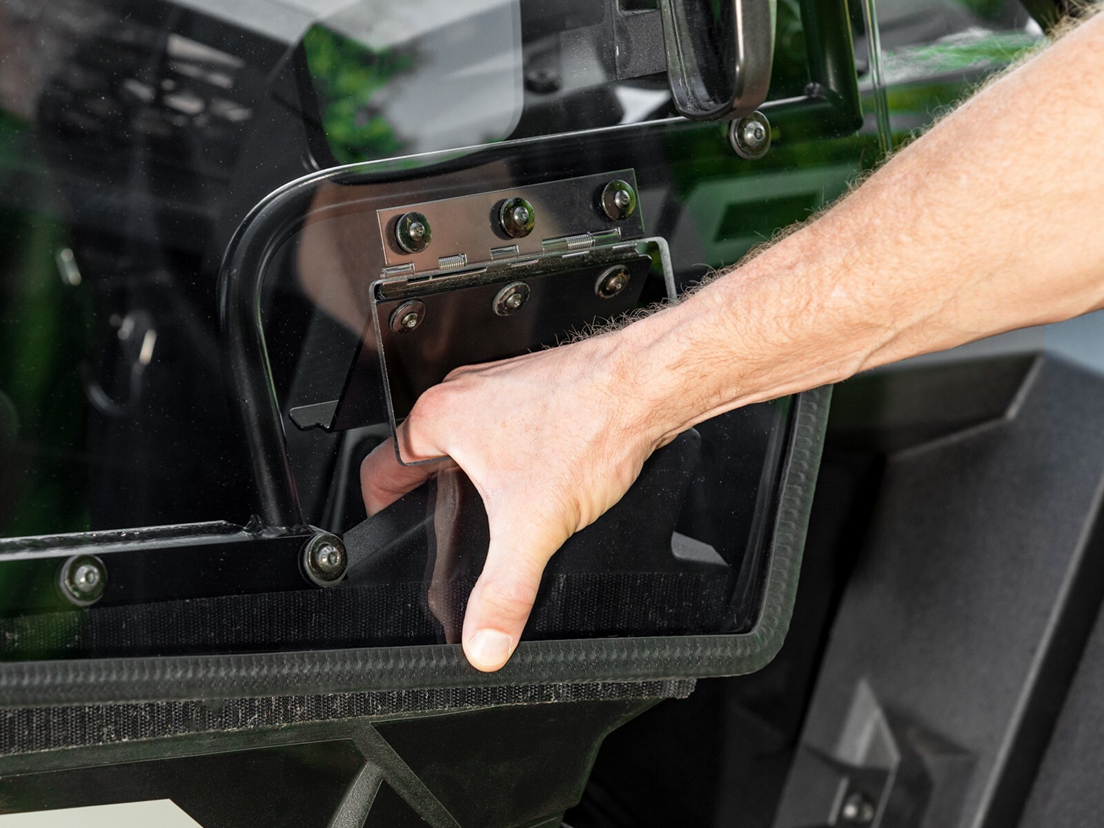 SUPER ATV HARD CAB ENCLOSURE UPPER DOORS FOR POLARIS RZR S 900 2015-2020