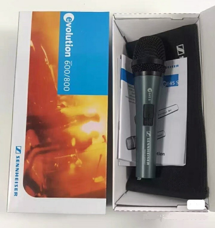 Opened Sennheiser e845-S Dynamic Super-Cardioid Vocal Microphone with Switch