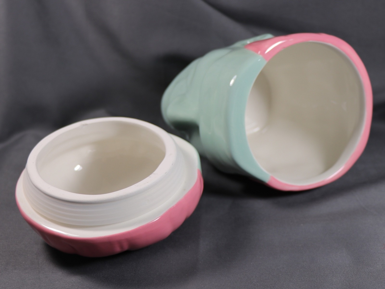 2024 Target Bullseye Halloween Pastel Frankenstein Ceramic Canister / Jar