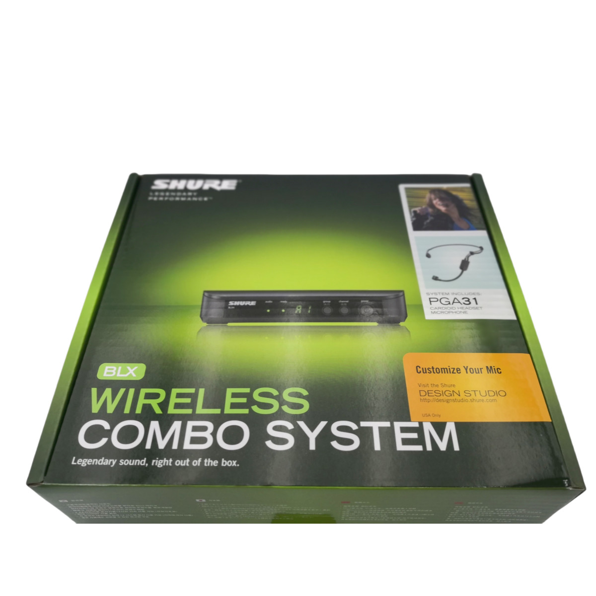 BLX14/PGA31 New Wireless Headworn Microphone System HEADSET SYSTEM W/PGA31