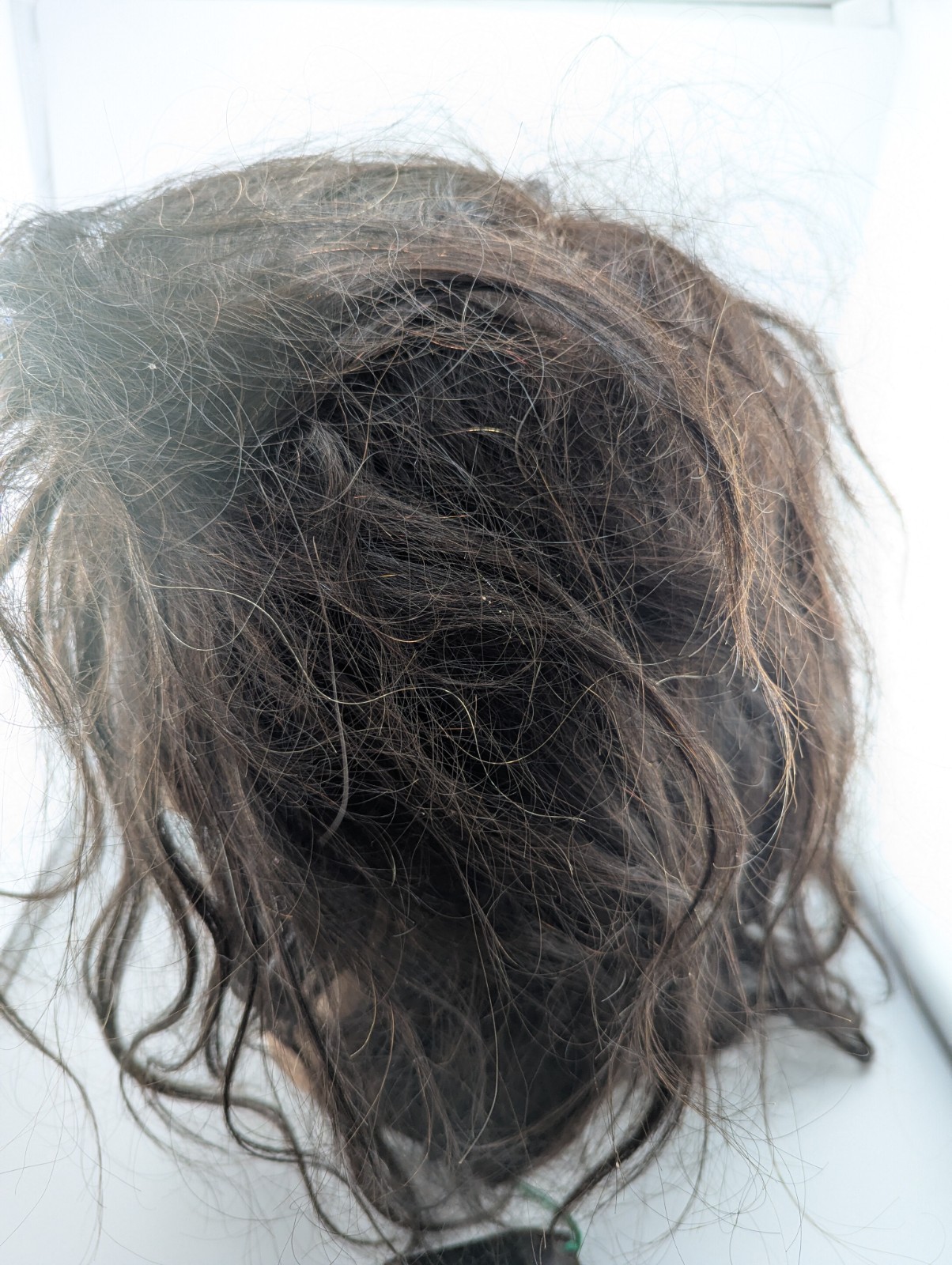 Cosmetology mannequin head 100% human hair