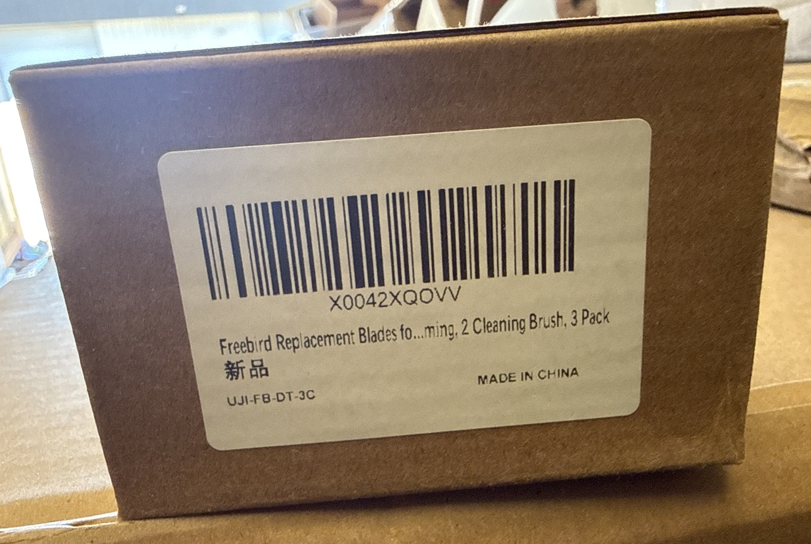 Freebird Replacement Blades 3 Pack for Head Shaver Kit, 5 3pcs