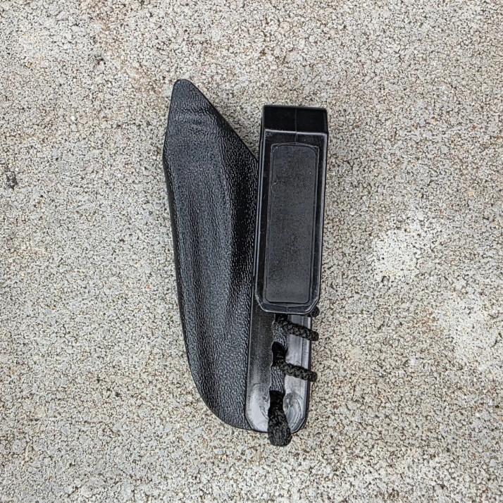 Revenant Corps Grackle Fixed Knife 2.75" Black G10 One-Piece Construction 001SE